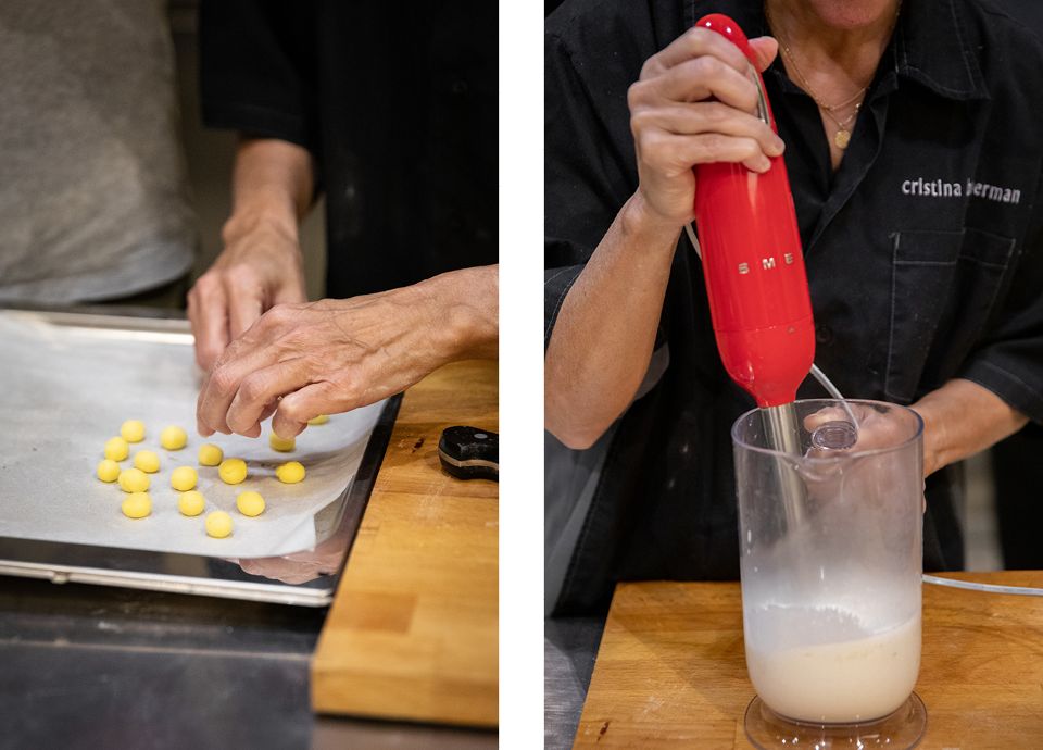 Potato gnocchi with Parmesan cheese